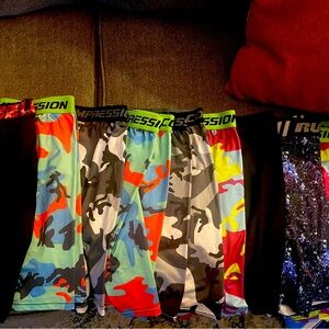 9 x compression underwear bundle